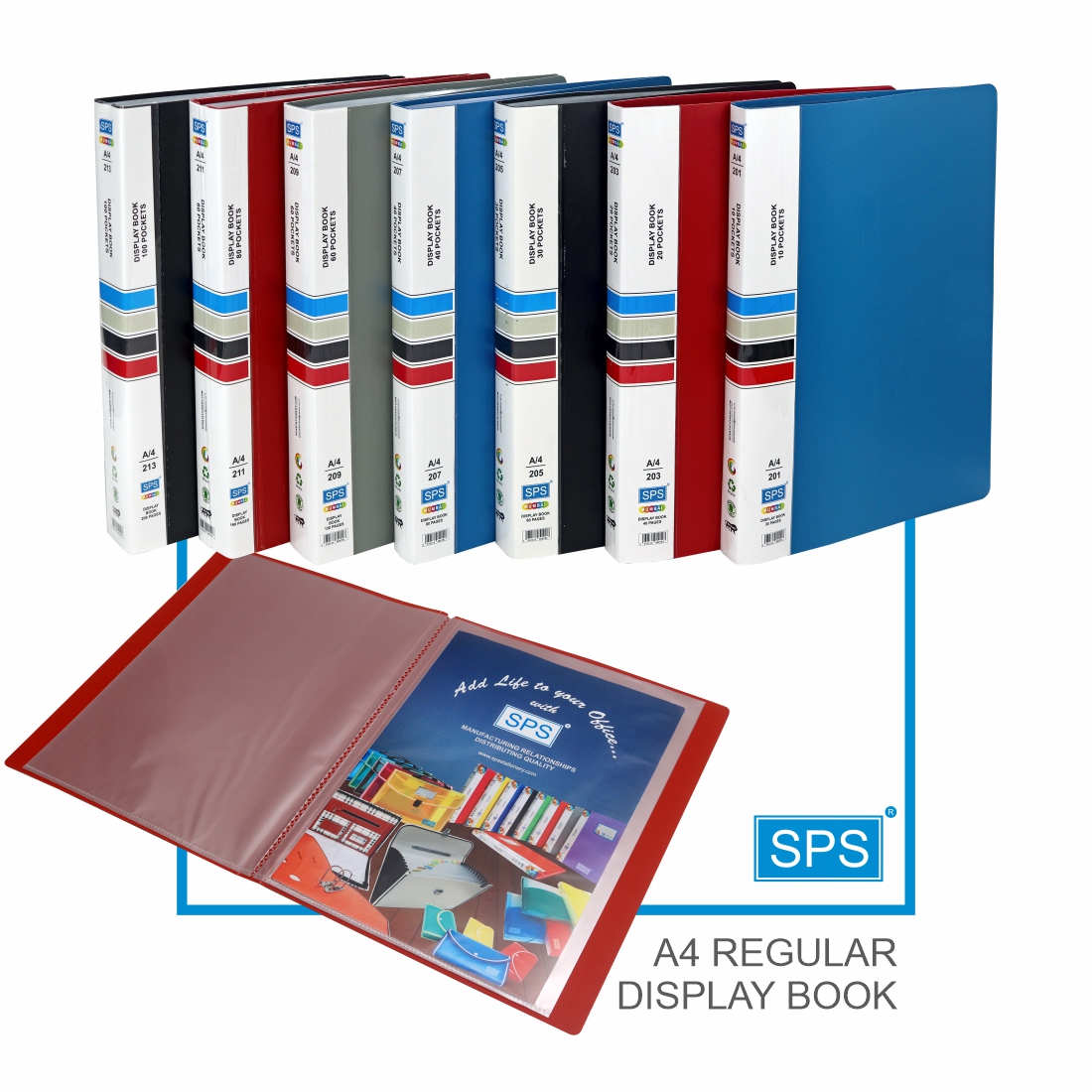 A4 REGULAR DISPLAY BOOKS